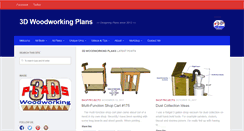 Desktop Screenshot of 3dwoodworkingplans.com
