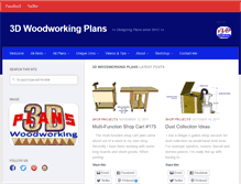 Tablet Screenshot of 3dwoodworkingplans.com
